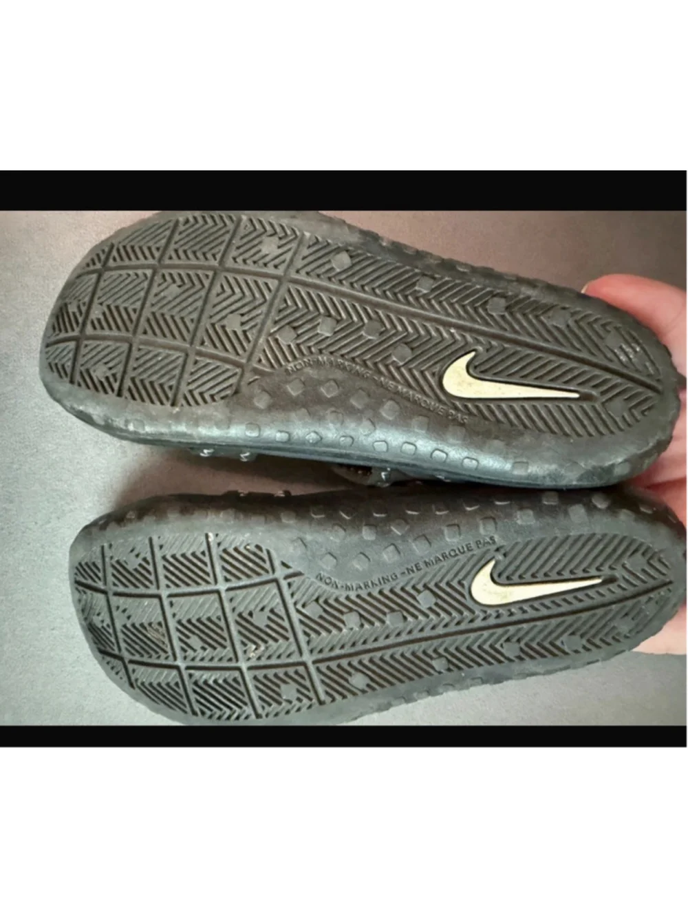 Nike Youth 11.5C Black Sport Sandals Y2K Outdoor Strap Gorpcore Kids